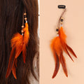 5 - Sunset Orange Feather