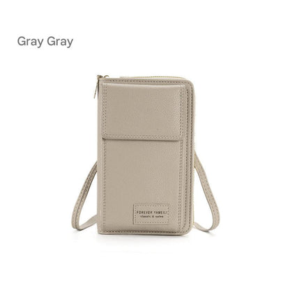 Women phone wallet bag black