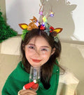 22#Christmas Headband - Branch Fawn [With Light]