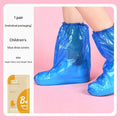 Children's blue shoe covers [2-pack]