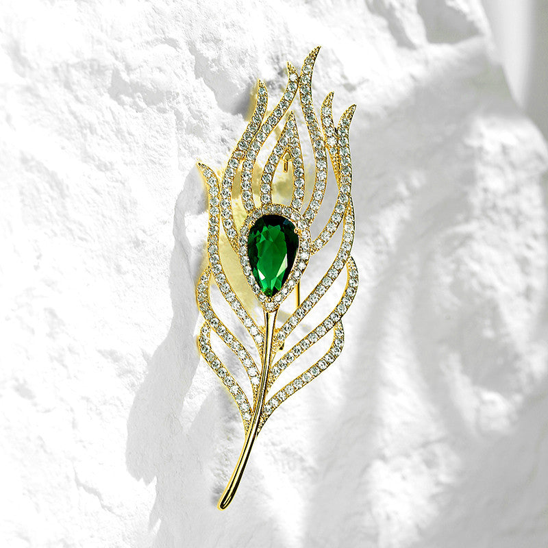 Unisex floral pin for clothing decoration