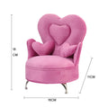 Rose Pink Single Chair (Pack of 1)