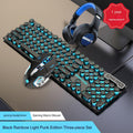 Black Ice Blue Light Punk Edition + Gaming Mouse + Gaming Headset (Pack of 5)