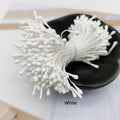 Twist Bars - White Flower Core (Approx. 300 pcs) (Pack of 1)