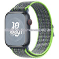Bright green with blue