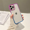 ② Purple on top and dark blue on bottom