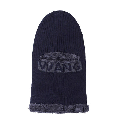 Men's warm beanie hat with ear protection