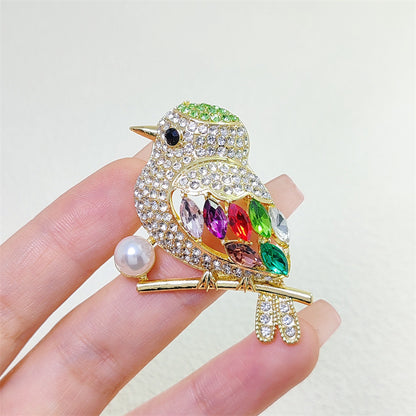 Elegant Alloy Brooch Wear Image 3