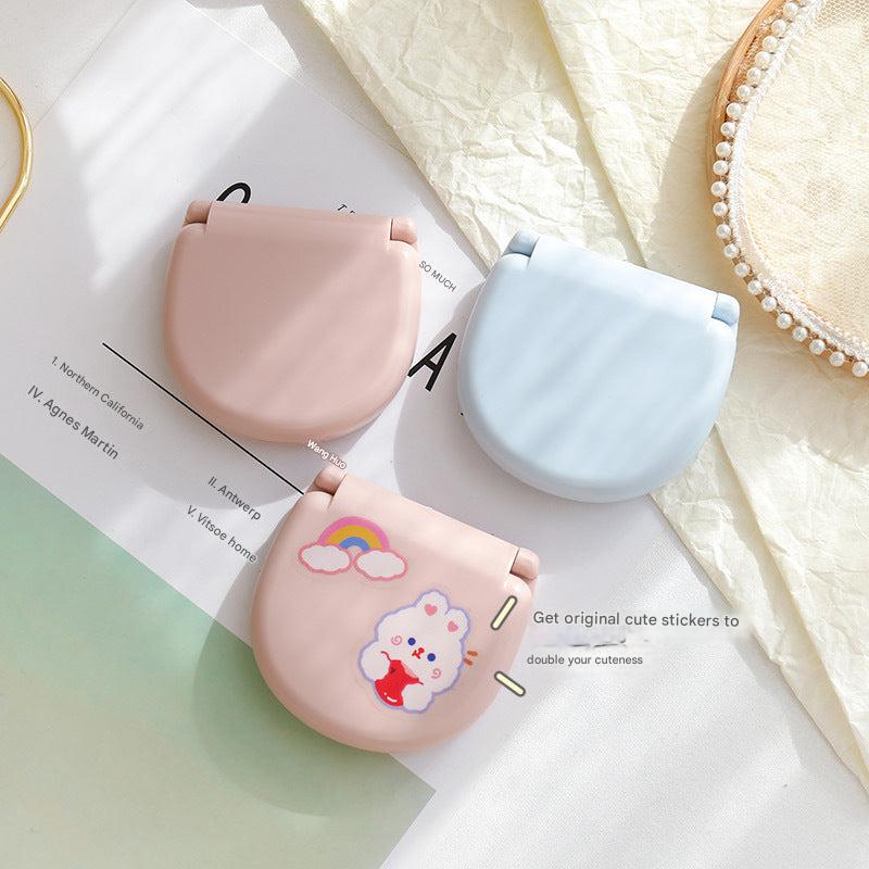 Travel sewing kit pink color