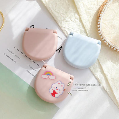 Travel sewing kit pink color
