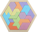 Poplar Wood Macaron Triangle (Pack of 1)