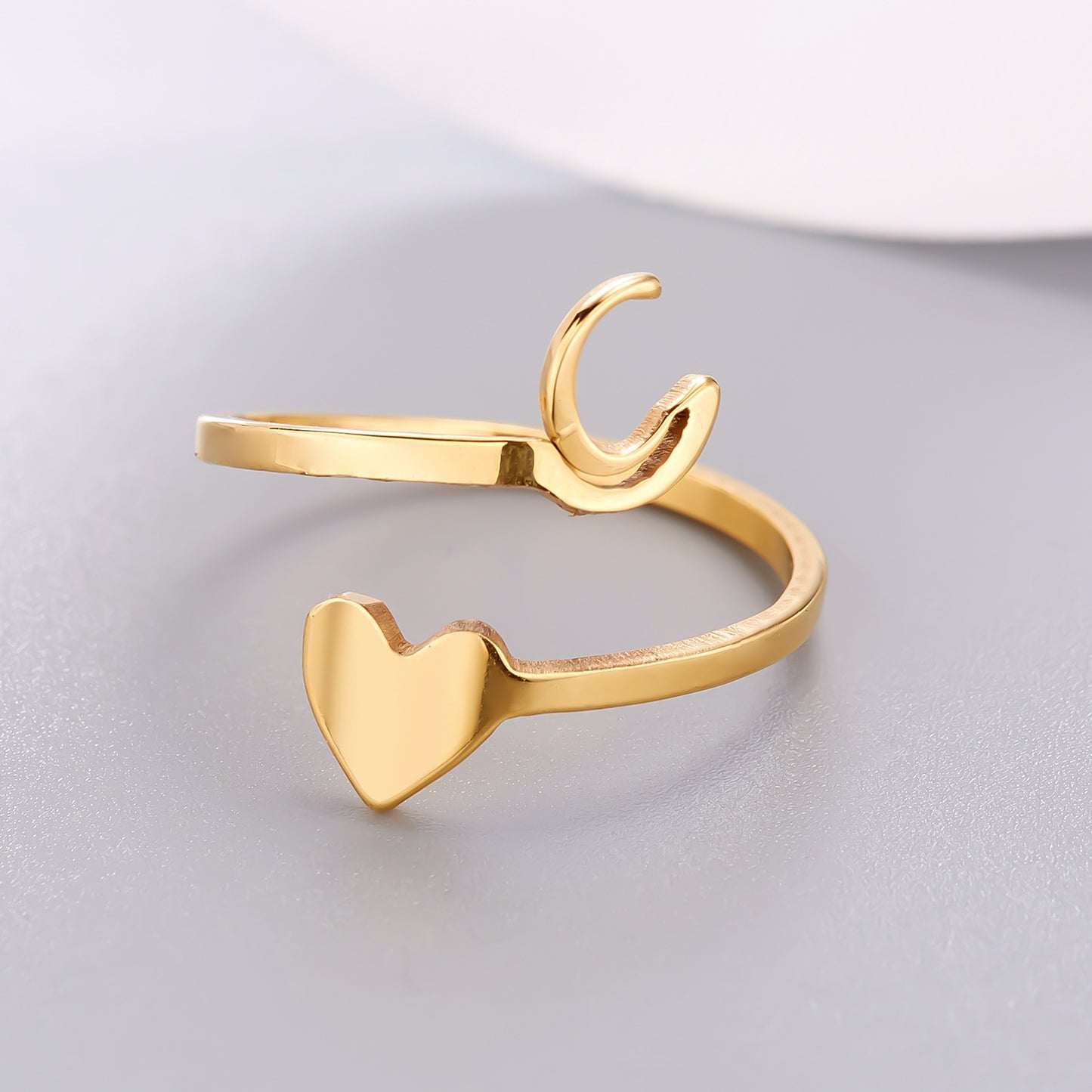 Multiple color options for women's adjustable ring