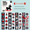Set 2: Black and Red Visual Cards (Pack of 1)