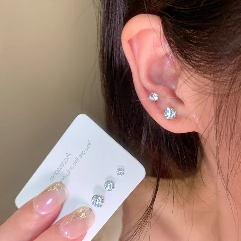 Alloy ear studs for fashion image 8