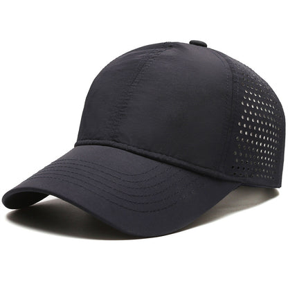 Adjustable summer cap back view