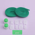 Green shoelaces