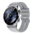 Silver Silicone Band