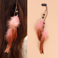 7 - Rose Pink Feather