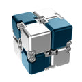 DIY Infinite Magic Cube - Blue and Gray (Pack of 1)