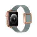 Linen blue (rose gold buckle)