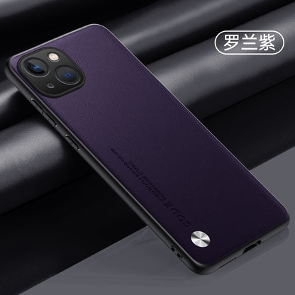Premium PU Leather iPhone Case for iPhone 15/14/13 - Stylish Protection with Custom Options