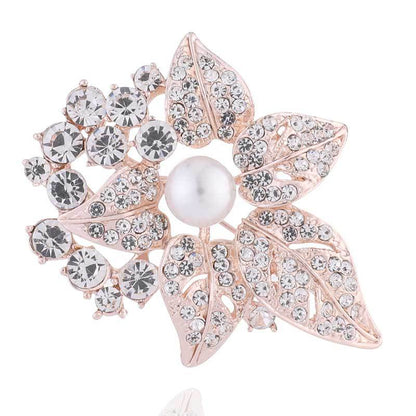 stylish brooch design on clothing image 2