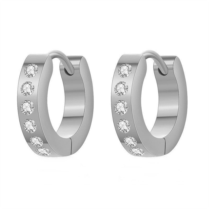 Durable and lightweight geometric earrings for everyday wear
