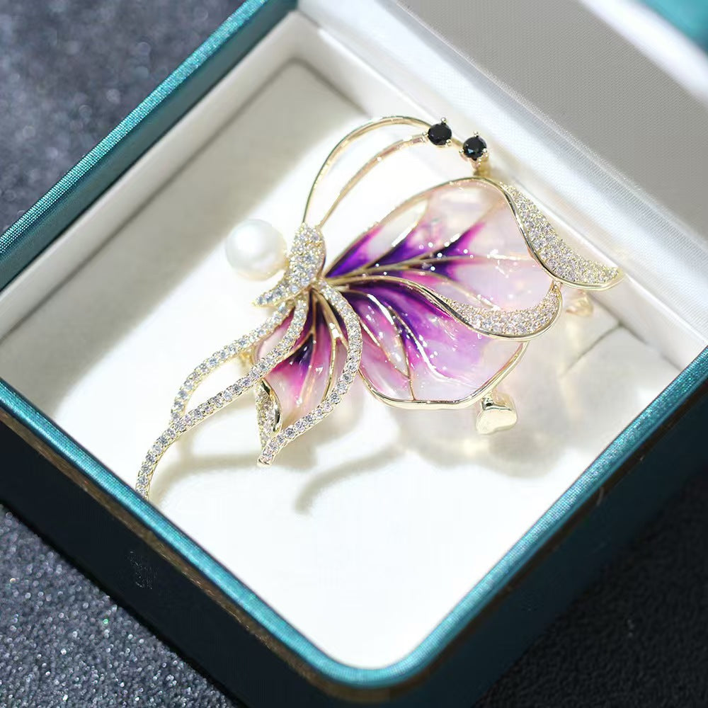 Elegant Butterfly Brooch Image 5 - Gift Choice