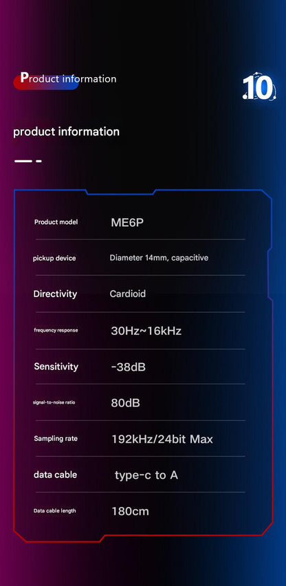 RGB USB Microphone for Streaming