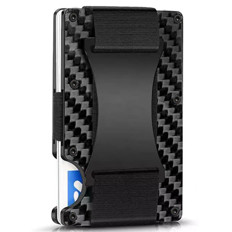 RFID blocking metal card wallet image 1