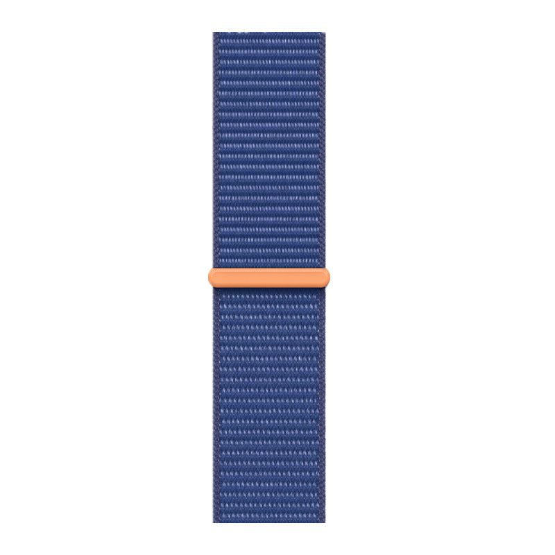 Nylon Sports Band for Apple Watch Series 1-9 & Ultra - Adjustable & Breathable with Velcro Closure