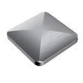 Kinetic Zinc Alloy Quadrilateral - Silver, Bare Product 91g (Pack of 1)