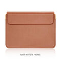 15.4 inch brown horizontal stand bag