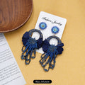 5 - Sapphire Blue Flower Crystal