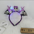 11#Bow Ghost Wings Headband [With Light]