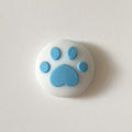 White background with blue claws (No. 1)