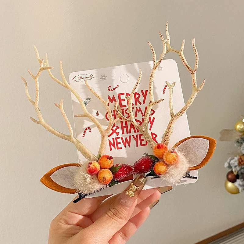 colorful antler decoration image 7