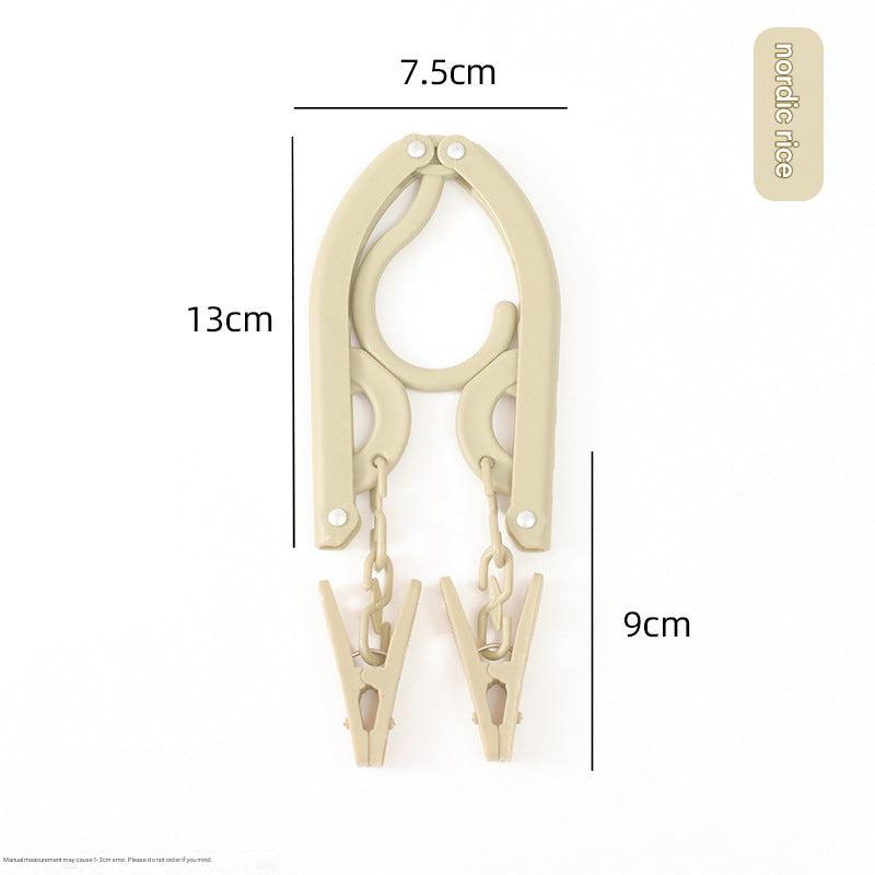 Accessories storage using a travel hanger image 10