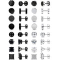 16 Pairs of 8mm Set