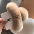 Brown Real Rex Rabbit Fur [Extra Large 15cm]