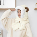 New thickened double-layer without mask   Beige