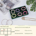 Green with 6 Compartments (Pack of 1)