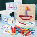 Montessori Nail Board Puzzle (Pack of 1)