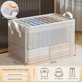 Clear PVC Extra Large [Steel Frame/With Baseboard] (Pack of 2)