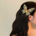 4# Sheer Butterfly Hair Clip