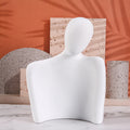 Large White Bald Head, 1 Piece [26*20*10cm] (Pack of 1)