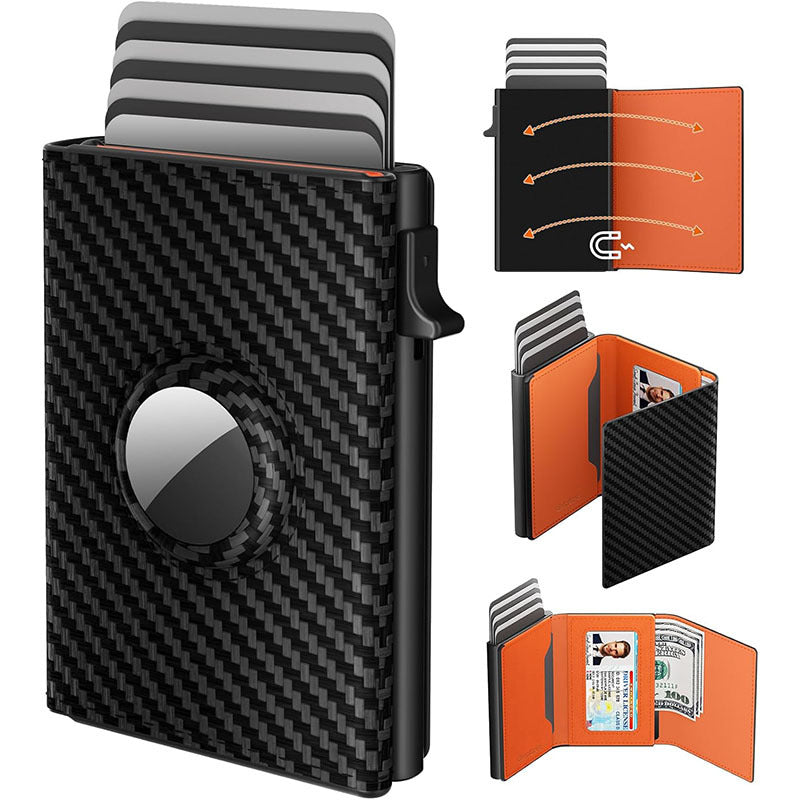 Men's wallet showcasing color options