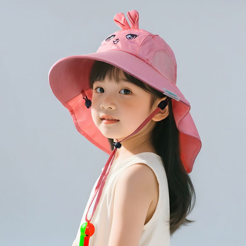 Blue shark kids' fisherman's hat
