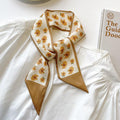 Brown Series Ribbon Scarf - 7