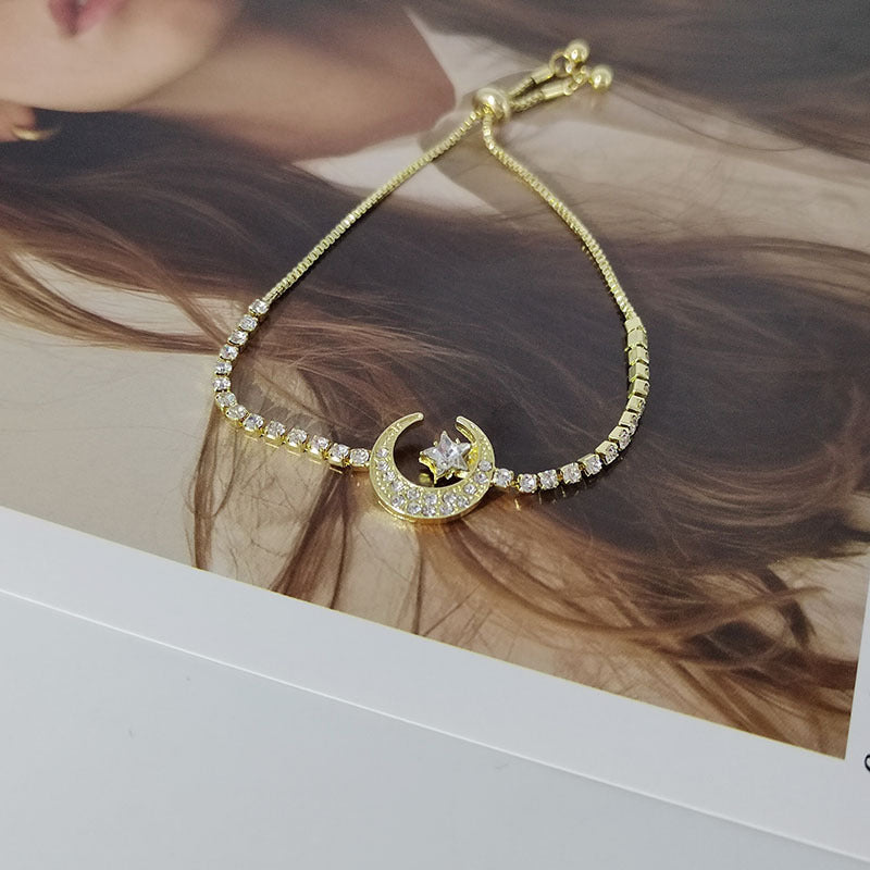 Flat Lay of Zirconia Bracelet Image 8